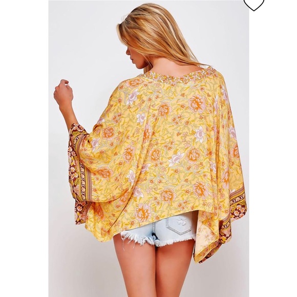 Sweet generis floral tie kimono - Picture 2 of 7